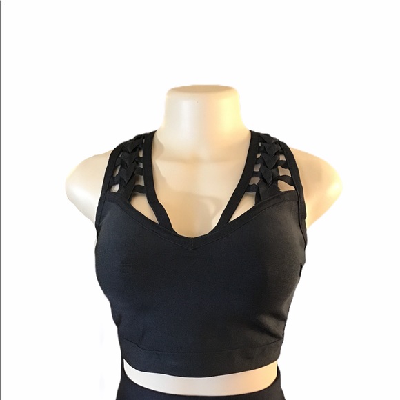 Tops - World Of Women Couture Black Medium Bandag…